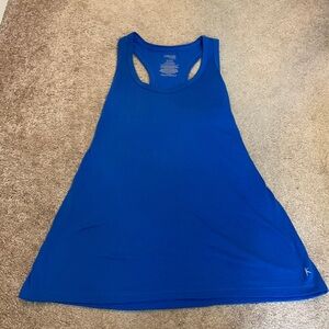 GUC Women’s Danskin Now Loose Fit Royal Blue Racerback Athletic Tank Top